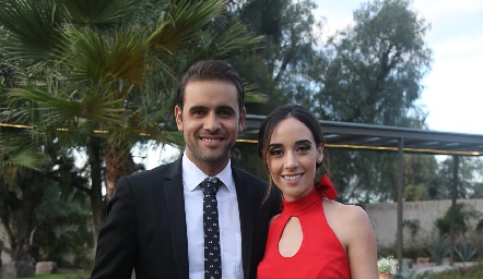  Iker Monsech y Mariana Aguirre.
