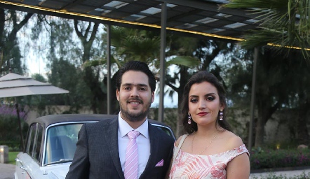  Raúl Quiroz y Katy Somohano.