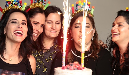  Cumpleaños de Daniela Gutiérrez, Adriana Pedroza, Deyi Cázares y Anilú Enríquez.