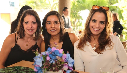  Cecilia Limón, Lorena Torres y Gloria Medina.