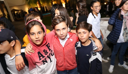  Javier Fernández, Jero Romero y Diego Payán.