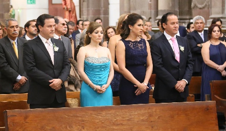  Christian Meade, Dora Díaz Dibildox, Vero Martínez y Oliver Meade.
