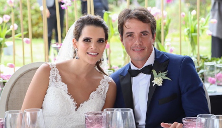  Jessica Martin Alba y Javier Meade en su boda.