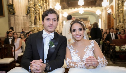  Andrew Delgado y Fernanda Paredes.