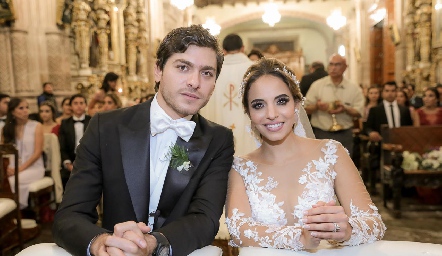  Andrew Delgado y Fernanda Paredes.