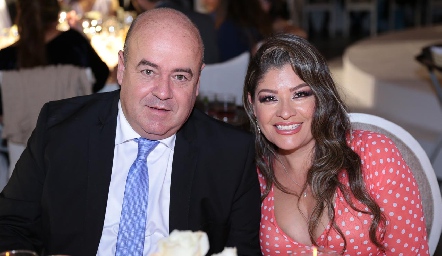  José Luis Fernández y Mónica Unario.