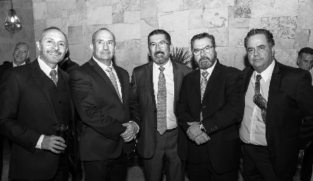  Francisco Hernández Fragoso, Mauricio Zendejas, Gerardo Bocard, Güicho Ortuño y Alejandro López.