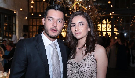  Juan Carlos Magdaleno y Tayna Rangel.
