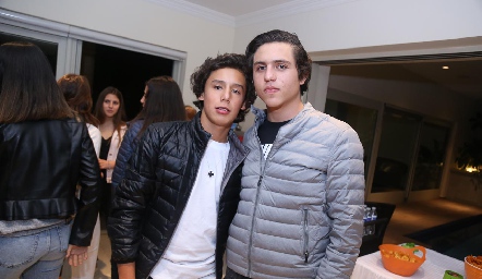   Juan Pablo Ruiz y Andrés Zepeda.