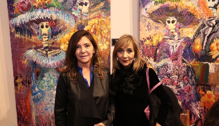  Adriana Milán y Cristyna Córdova.