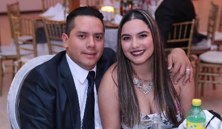  Héctor Gómez y Fabiola Rivera.
