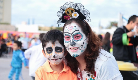  Celebración de día de Muertos en el Colegio Areté.