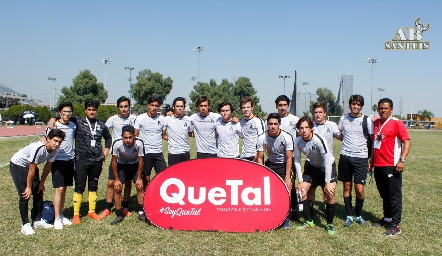 Equipo de preparatoria del Colegio Andes.