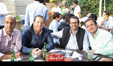  David García, Rafael Olvera, Gerardo Cabrero y Oscar Cabrera.