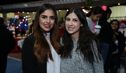  Raquel Cardona y Melissa Fernández.