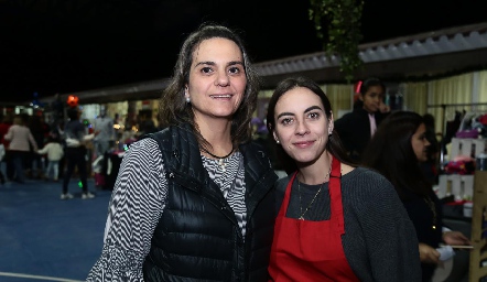  Claudette Mahbub y Andrea Villasana.