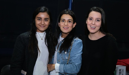  Litzy, Daniela y Gisela.