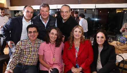  Jorge Gocher, Guillermo López Thomae, Jorge García, Miguel Gocher, Gloria Martínez, Laura Narváez y Gladys Rangel.