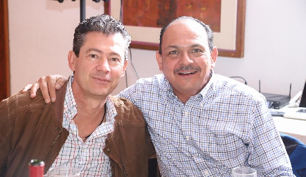  Toño Mendizábal y Héctor Villalobos.