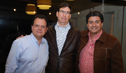  José Córdoba, Sergio Gutiérrez y Víctor Rodríguez.