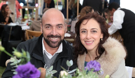  Marcelo Basurto y Sandra Aldrete.