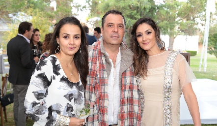  Adriana Revuelta, David Lozano y Mercy Lafuente.