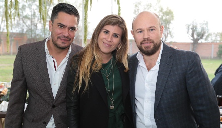  Sebastián Rosillo, Sofía Muzquiz y Luis Carlos López.