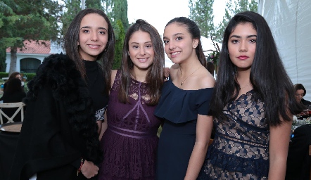  Ana Paula Sánchez, Alexia Revuelta, Marijó Duque y Ana Paula Lafuente.
