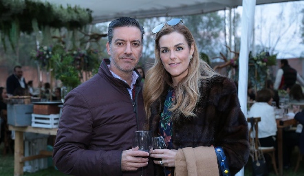  Marcelo Galán y Marisol Valladares.