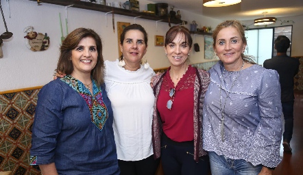  Sabrina Gaviño, Graciela Torres, Pituca Espinosa y Lorena Robles.