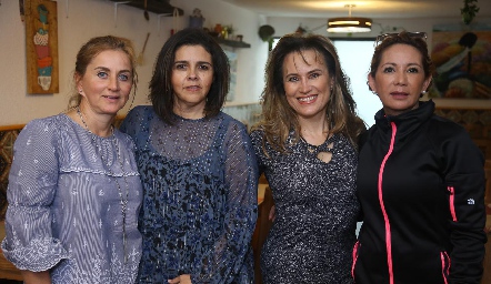  Lorena Robles, Paty Valadés, Ana Lila Von Der Meden e Isabel Carrillo.