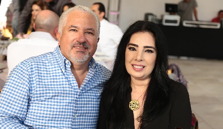  Guillermo Báez y Beatriz Canseco.