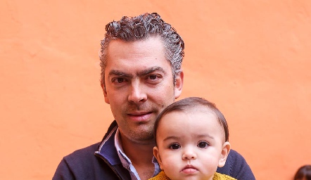  Manolo Ruiz y con su hijo José Manuel.