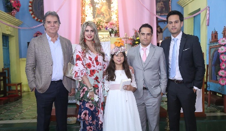  Beto y Mariana Berrones, María Emilia, Ricardo Cordero y Beto Berrones.