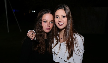  Danna Fernández e Isabella Navarro.