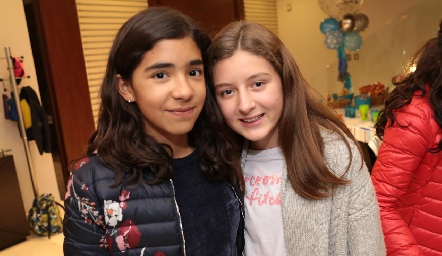  Sofía Espinosa e Isa Villalobos.