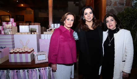  Maricarmen López, Fer Castillo y Lety Anaya.
