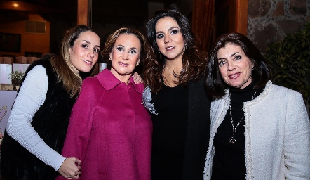  Jimena Castillo, Maricarmen López, Fer Castillo y Lety Anaya.