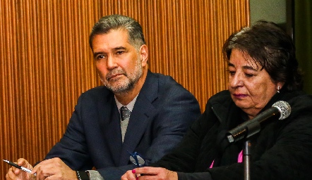  José Luis Leiva y Lydia Torre.