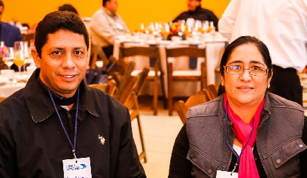  Rolando Maldonado y Angélica Reyes.