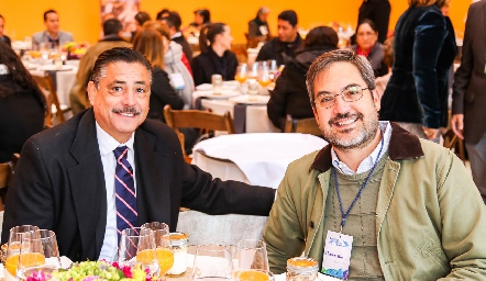  Héctor D´Argence y Milenko Pérez .