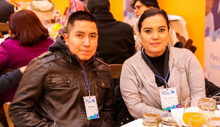  Edgar Lara y Laura Padrón.