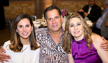  Andrea, Federico y Luisa Díez Gutiérrez.