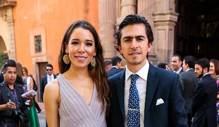  Michelle Cano y Guillermo Gómez.