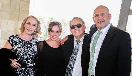  Laura Lavín, Martha del Río, Fernando Díaz de León y Miguel Abud.