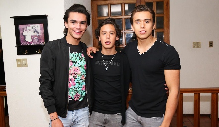  Jaime, Juan Pablo y Oscar Ruiz.