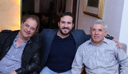  Héctor Valle, Ro Valle y Gustavo Ibarra.