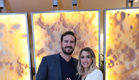  Los futuros esposos Rodrigo Valle y Ana Gaby Ibarra.