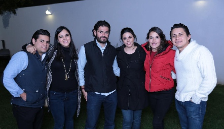  Rubén Martínez, Elsa Espinosa, Félix González, María José Palomar, Fer Atisha y Julio Tabales.