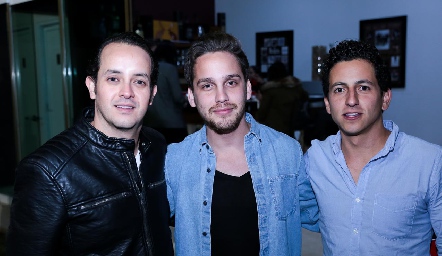  Alejandro, José Eduardo y Diego.